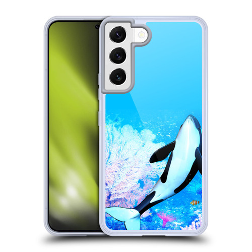 Simone Gatterwe Life In Sea Orca Soft Gel Case for Samsung Galaxy S22 5G & MagSafe