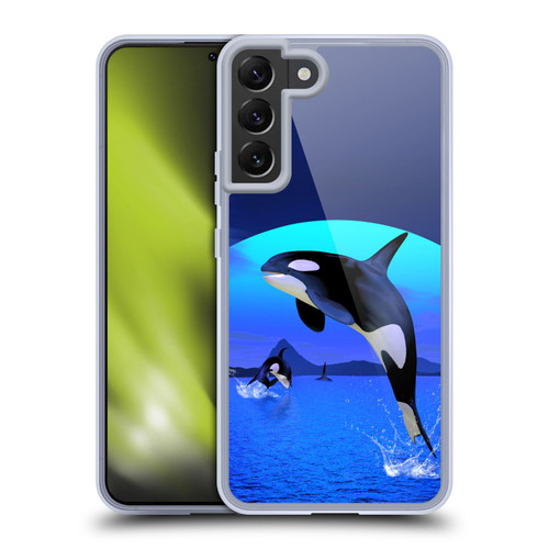 Simone Gatterwe Life In Sea Above The Sea Soft Gel Case for Samsung Galaxy S22+ 5G & MagSafe