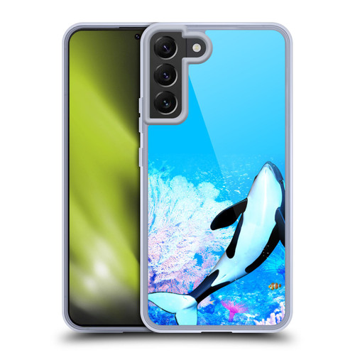 Simone Gatterwe Life In Sea Orca Soft Gel Case for Samsung Galaxy S22+ 5G & MagSafe