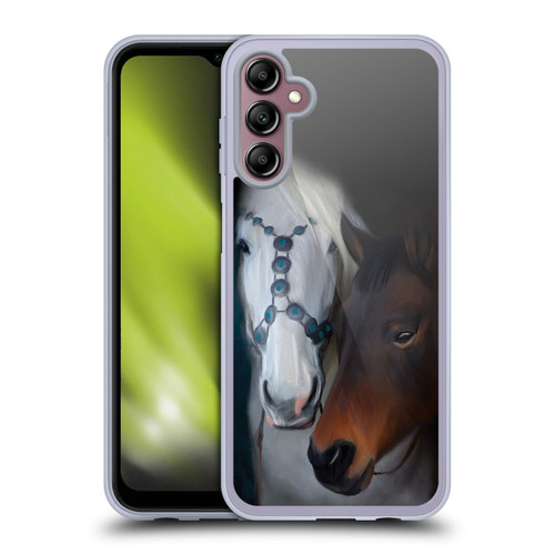 Simone Gatterwe Nature Portraits III Painted Horse Soft Gel Case for Samsung Galaxy A14 5G