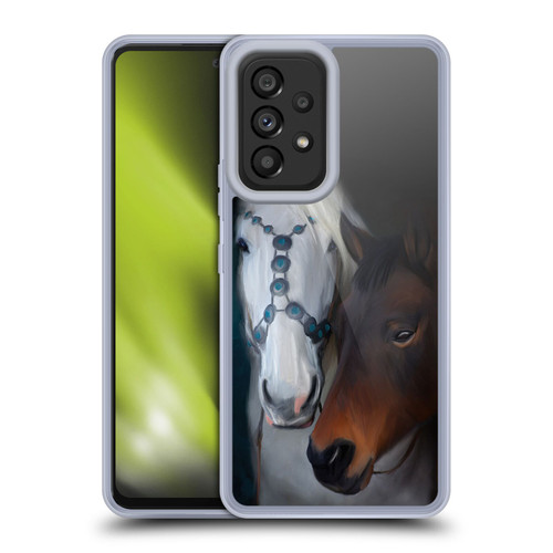 Simone Gatterwe Nature Portraits III Painted Horse Soft Gel Case for Samsung Galaxy A53 5G (2022)