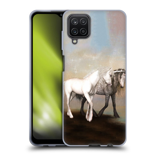 Simone Gatterwe Pegasus And Unicorns Lovers Soft Gel Case for Samsung Galaxy A12 (2020)