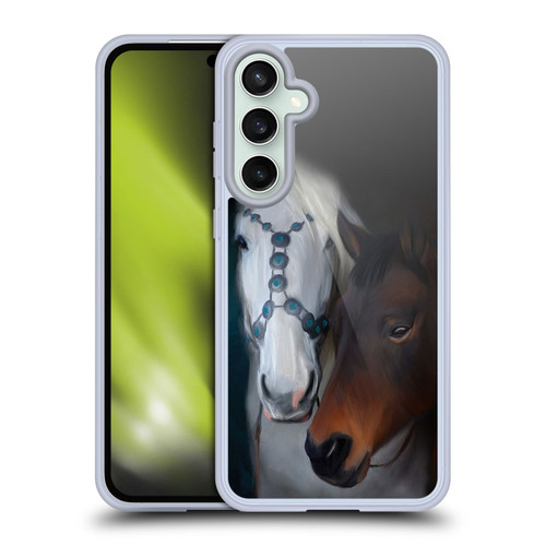 Simone Gatterwe Nature Portraits III Painted Horse Soft Gel Case for Samsung Galaxy S23 FE 5G & MagSafe