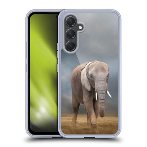 Simone Gatterwe Assorted Designs Elephant Tour Soft Gel Case for Samsung Galaxy A54 5G