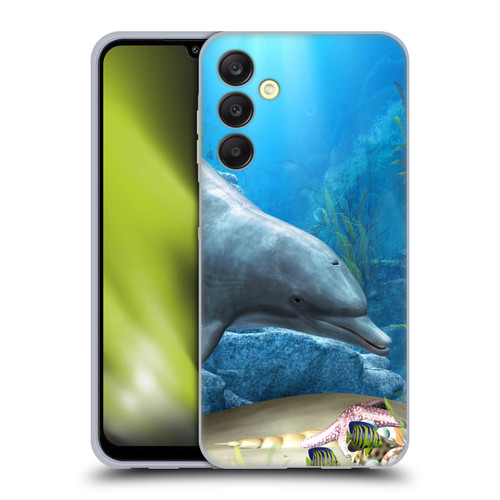 Simone Gatterwe Dolphins Dolphin World Soft Gel Case for Samsung Galaxy A25 5G