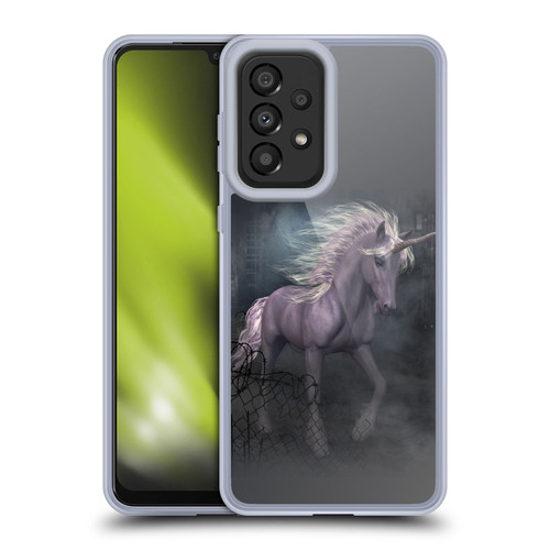 Simone Gatterwe Pegasus And Unicorns Escape Soft Gel Case for Samsung Galaxy A33 5G (2022)