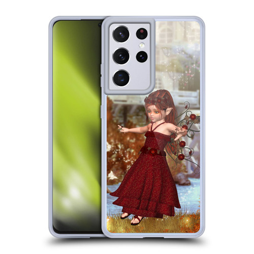Simone Gatterwe Assorted Designs Autumn Fairy Soft Gel Case for Samsung Galaxy S21 Ultra 5G & MagSafe