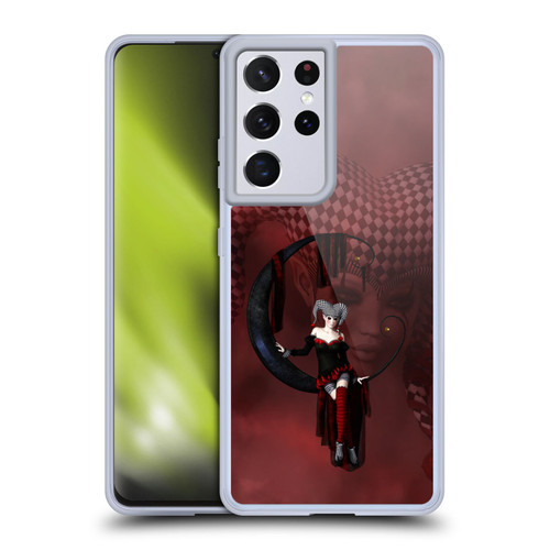 Simone Gatterwe Assorted Designs Jester Soft Gel Case for Samsung Galaxy S21 Ultra 5G & MagSafe