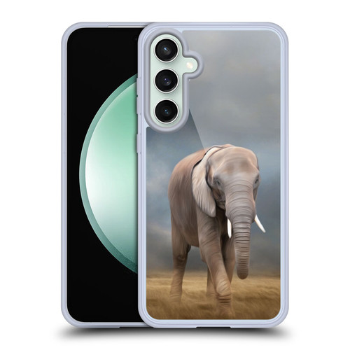 Simone Gatterwe Assorted Designs Elephant Tour Soft Gel Case for Samsung Galaxy S23 FE 5G & MagSafe