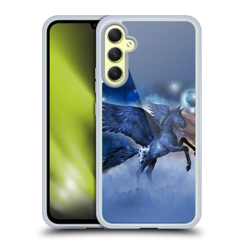 Simone Gatterwe Pegasus And Unicorns Little Pegasus Soft Gel Case for Samsung Galaxy A34 5G