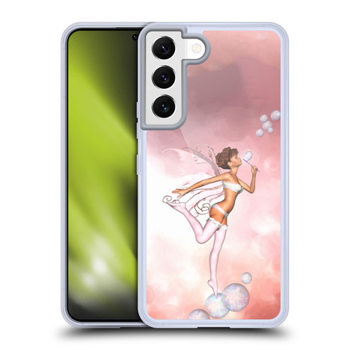 Simone Gatterwe Assorted Designs Bubble Fea Soft Gel Case for Samsung Galaxy S22 5G & MagSafe