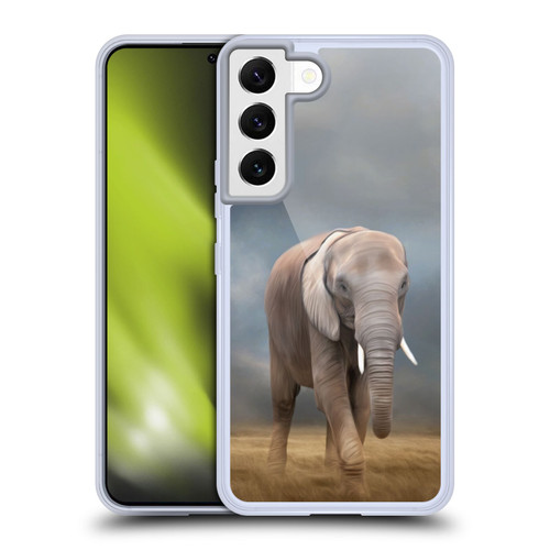 Simone Gatterwe Assorted Designs Elephant Tour Soft Gel Case for Samsung Galaxy S22 5G & MagSafe
