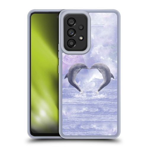 Simone Gatterwe Dolphins Kisses Soft Gel Case for Samsung Galaxy A53 5G (2022)