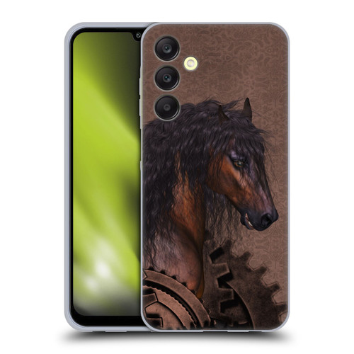 Simone Gatterwe Steampunk Horse Soft Gel Case for Samsung Galaxy A25 5G