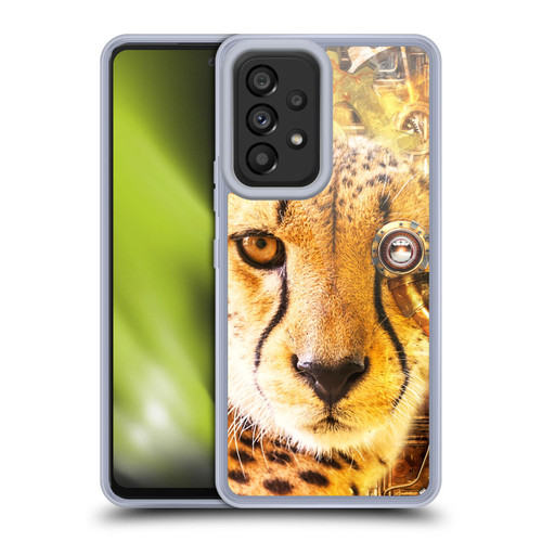 Simone Gatterwe Steampunk Cheetah Soft Gel Case for Samsung Galaxy A53 5G (2022)