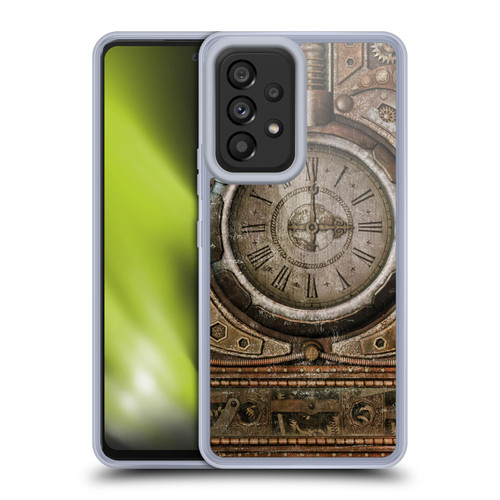Simone Gatterwe Steampunk Grunge Clock Soft Gel Case for Samsung Galaxy A53 5G (2022)