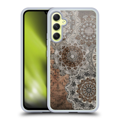 Simone Gatterwe Steampunk Vintage Mandala Soft Gel Case for Samsung Galaxy A34 5G