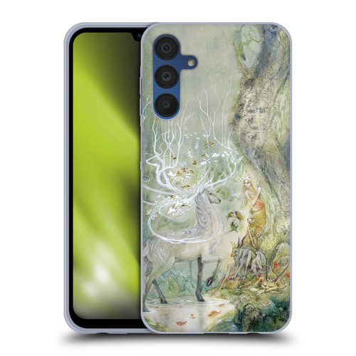 Stephanie Law Stag Sonata Cycle Scherzando Soft Gel Case for Samsung Galaxy A15 & MagSafe