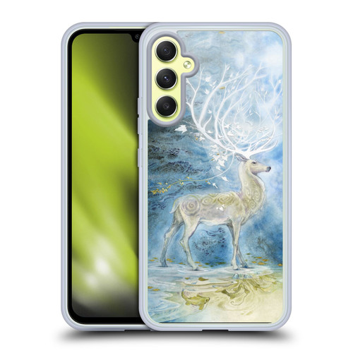 Stephanie Law Stag Sonata Cycle Deer Soft Gel Case for Samsung Galaxy A34 5G