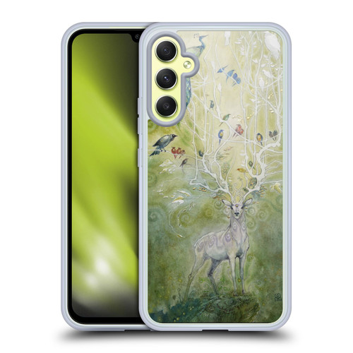 Stephanie Law Stag Sonata Cycle Deer 2 Soft Gel Case for Samsung Galaxy A34 5G
