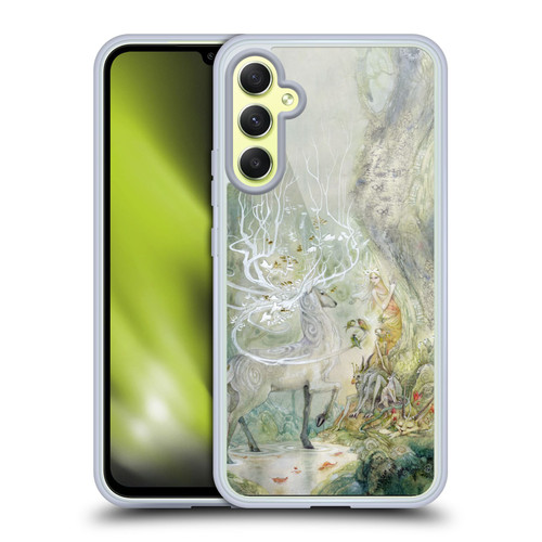 Stephanie Law Stag Sonata Cycle Scherzando Soft Gel Case for Samsung Galaxy A34 5G
