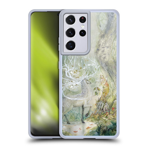 Stephanie Law Stag Sonata Cycle Scherzando Soft Gel Case for Samsung Galaxy S21 Ultra 5G & MagSafe