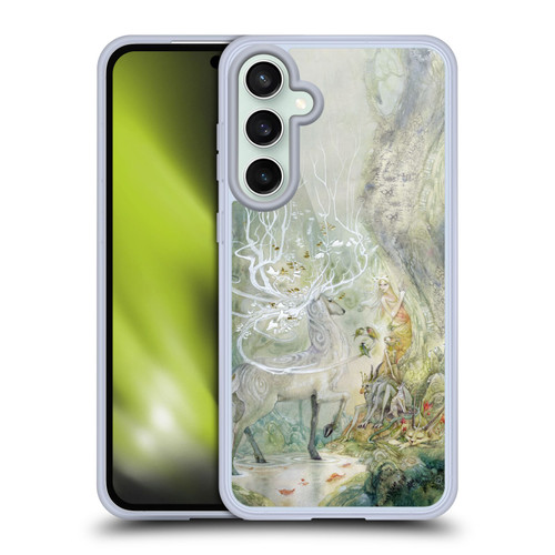 Stephanie Law Stag Sonata Cycle Scherzando Soft Gel Case for Samsung Galaxy S23 FE 5G & MagSafe