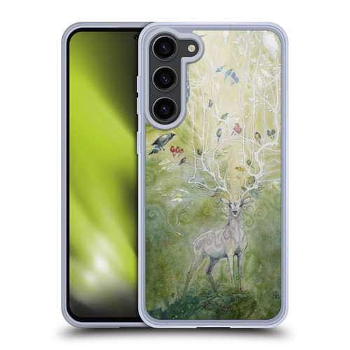 Stephanie Law Stag Sonata Cycle Deer 2 Soft Gel Case for Samsung Galaxy S23+ 5G & MagSafe