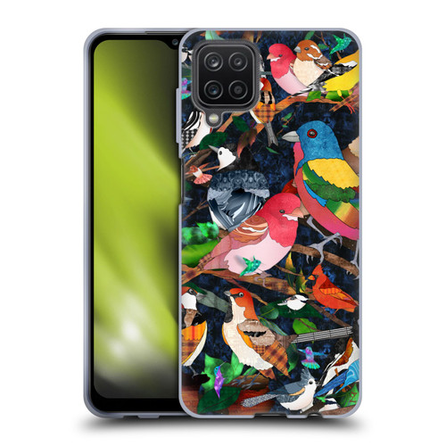 Suzan Lind Birds Medley 1 Soft Gel Case for Samsung Galaxy A12 (2020)