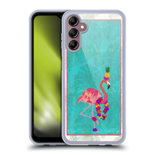 Suzan Lind Birds Flamingo Soft Gel Case for Samsung Galaxy A14 5G