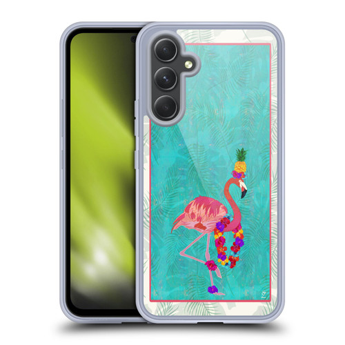 Suzan Lind Birds Flamingo Soft Gel Case for Samsung Galaxy A54 5G