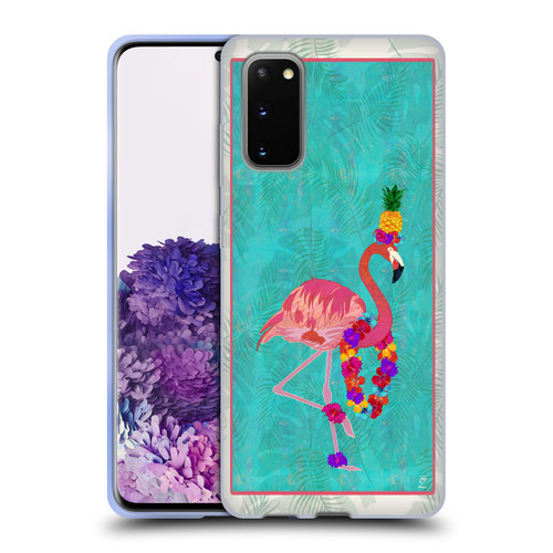 Suzan Lind Birds Flamingo Soft Gel Case for Samsung Galaxy S20 / S20 5G