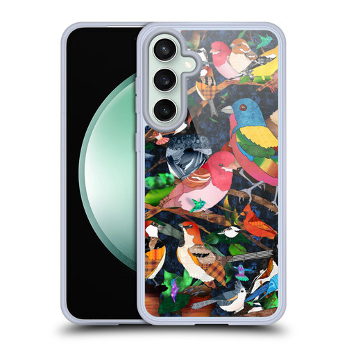 Suzan Lind Birds Medley 1 Soft Gel Case for Samsung Galaxy S23 FE 5G & MagSafe
