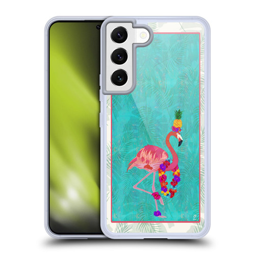 Suzan Lind Birds Flamingo Soft Gel Case for Samsung Galaxy S22 5G & MagSafe
