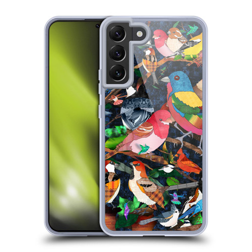 Suzan Lind Birds Medley 1 Soft Gel Case for Samsung Galaxy S22+ 5G & MagSafe