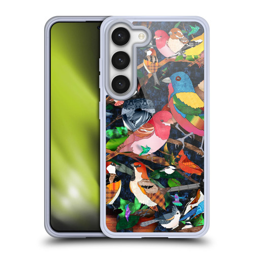 Suzan Lind Birds Medley 1 Soft Gel Case for Samsung Galaxy S23 5G & MagSafe