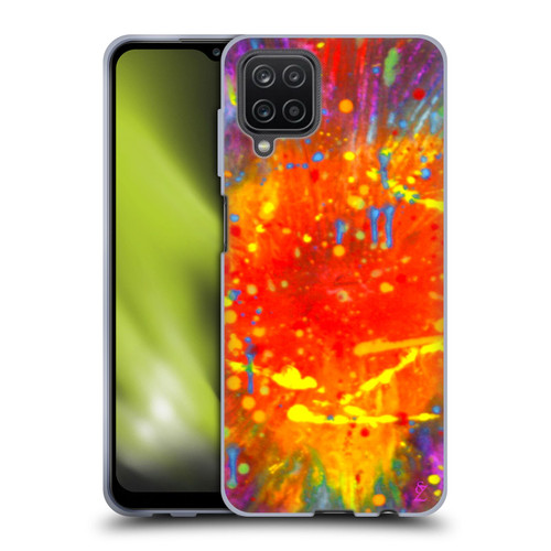Suzan Lind Colours & Patterns Power Of Love Soft Gel Case for Samsung Galaxy A12 (2020)
