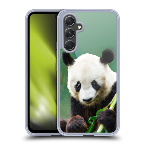 Simone Gatterwe Nature Series Panda Soft Gel Case for Samsung Galaxy A54 5G