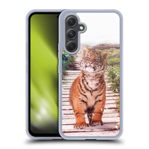Simone Gatterwe Nature Series Tiger Soft Gel Case for Samsung Galaxy A54 5G