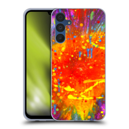 Suzan Lind Colours & Patterns Power Of Love Soft Gel Case for Samsung Galaxy A15 & MagSafe