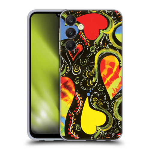 Suzan Lind Colours & Patterns Love Dance Soft Gel Case for Samsung Galaxy A25 5G