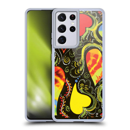 Suzan Lind Colours & Patterns Love Dance Soft Gel Case for Samsung Galaxy S21 Ultra 5G & MagSafe