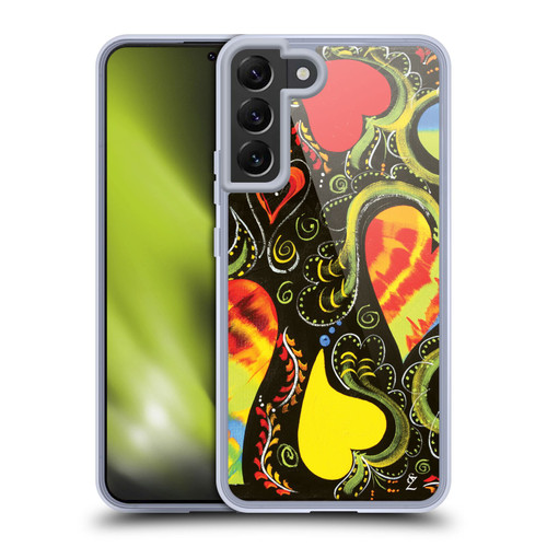 Suzan Lind Colours & Patterns Love Dance Soft Gel Case for Samsung Galaxy S22+ 5G & MagSafe