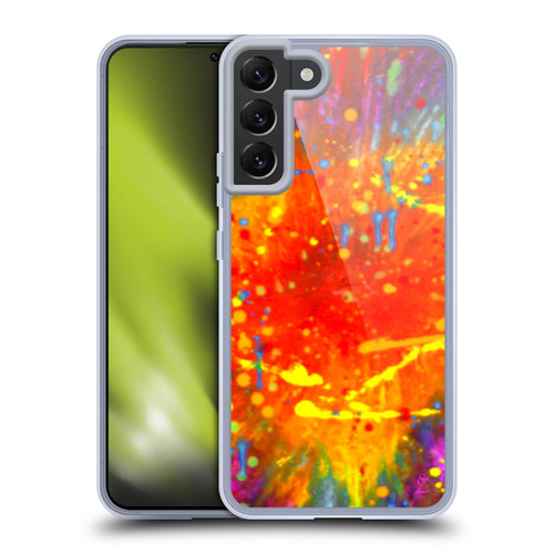 Suzan Lind Colours & Patterns Power Of Love Soft Gel Case for Samsung Galaxy S22+ 5G & MagSafe