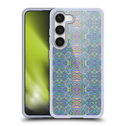 Suzan Lind Colours & Patterns Iridescence Soft Gel Case for Samsung Galaxy S23 5G & MagSafe