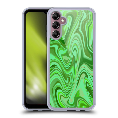 Suzan Lind Marble Light Green Soft Gel Case for Samsung Galaxy A14 5G