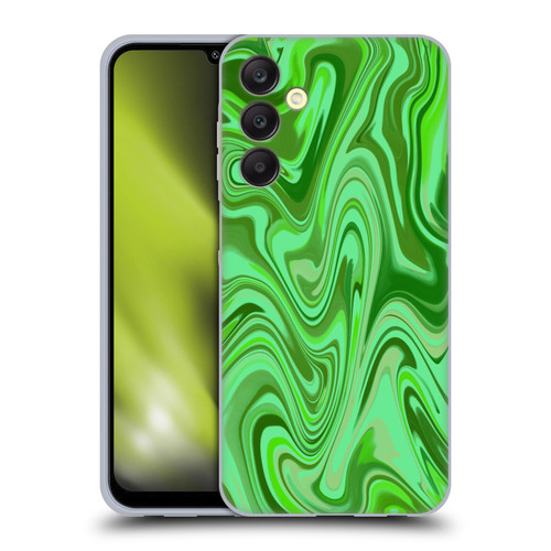 Suzan Lind Marble Light Green Soft Gel Case for Samsung Galaxy A25 5G