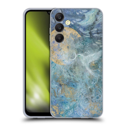 Stephanie Law Birds Silvers Of The Moon Soft Gel Case for Samsung Galaxy A25 5G