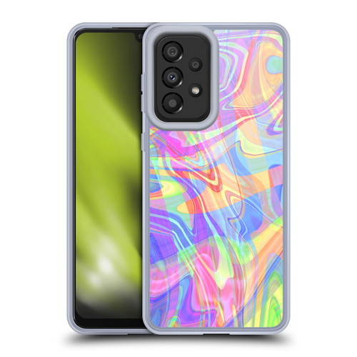 Suzan Lind Marble Light Rainbow Soft Gel Case for Samsung Galaxy A33 5G (2022)