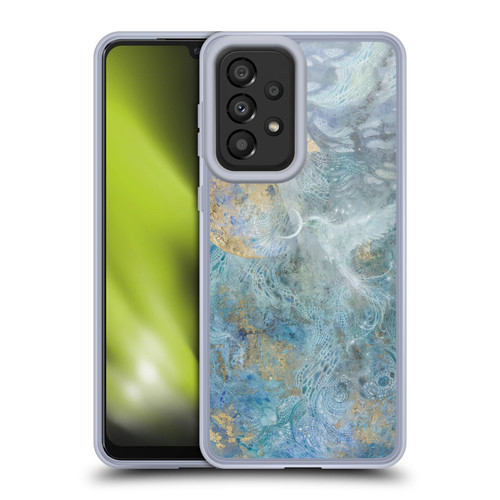 Stephanie Law Birds Silvers Of The Moon Soft Gel Case for Samsung Galaxy A33 5G (2022)